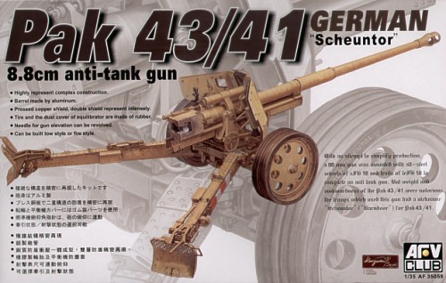 Afv Club - 8,8 cm PAK 43/41 ANTITANK GUN Afv Club - 8,8 cm PAK 43/41 ANTITANK GUN